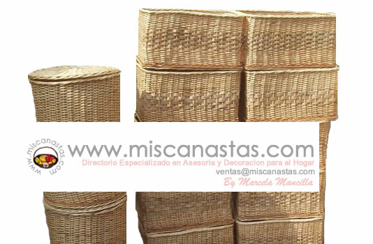 canasta para ropa de mimbre, cestas para la ropa en mimbre, canastos de