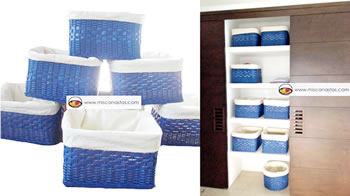 Fabrica de Canastas en Mimbre Bogota, Cali, Medellin en Colombia.